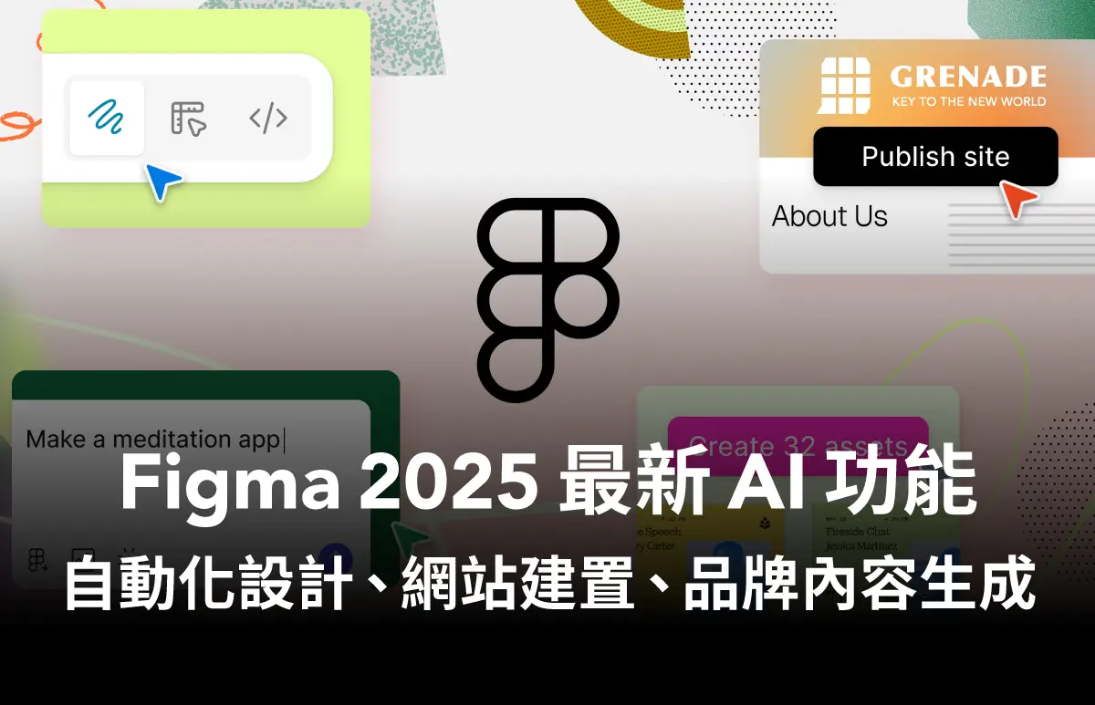 250519 Figma 2025 最新 Ai 功能總整理｜設計自動化、網站建置、品牌內容生成 訂閱方案比較