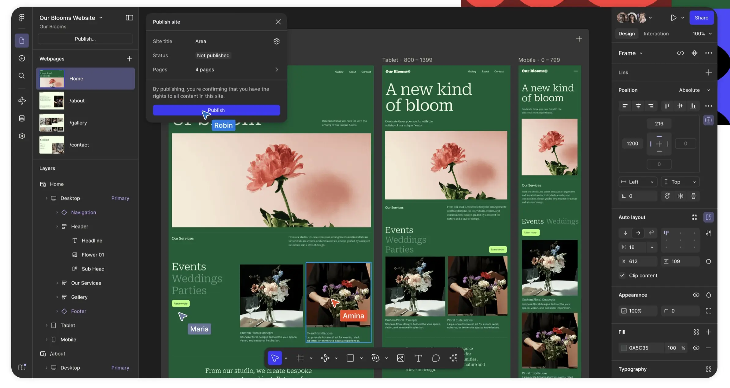 Figma Sites:從設計到網站發布的一體化解決方案