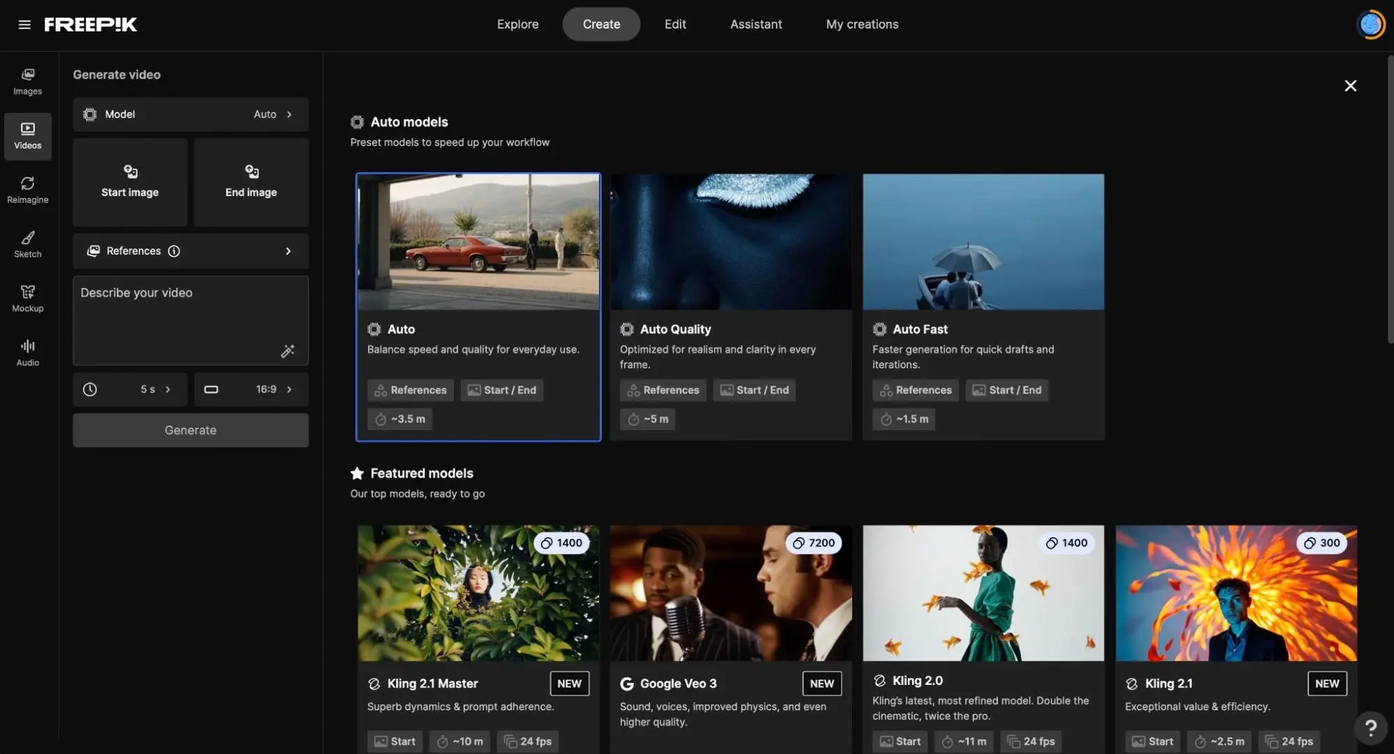 Freepikai Videos