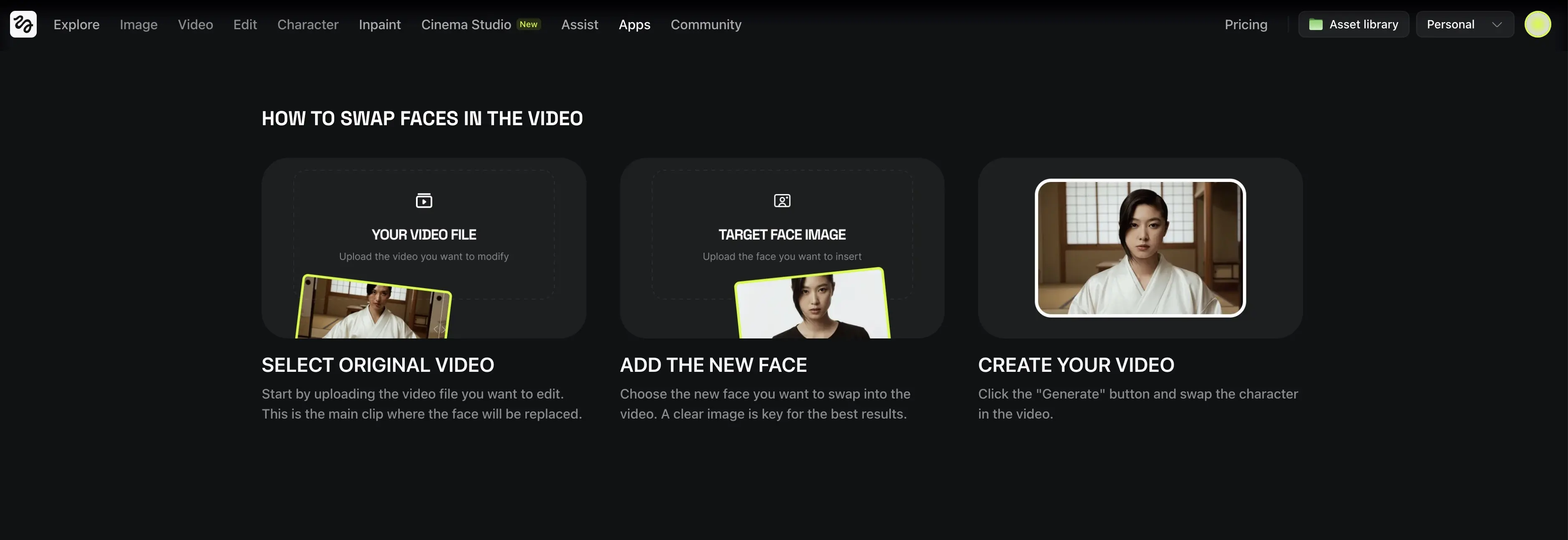 Higgsfield AI 基礎教學 - Character