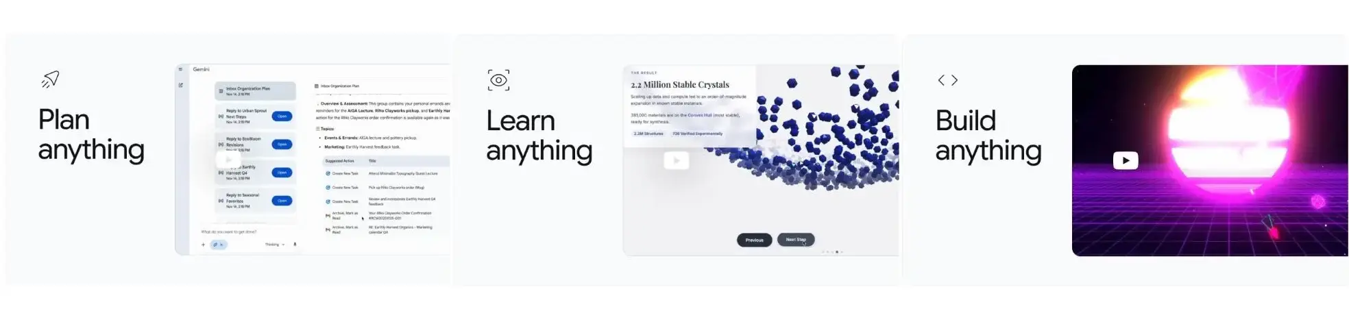 Gemini3-Build Anything、Plan Anything、Learn Anything