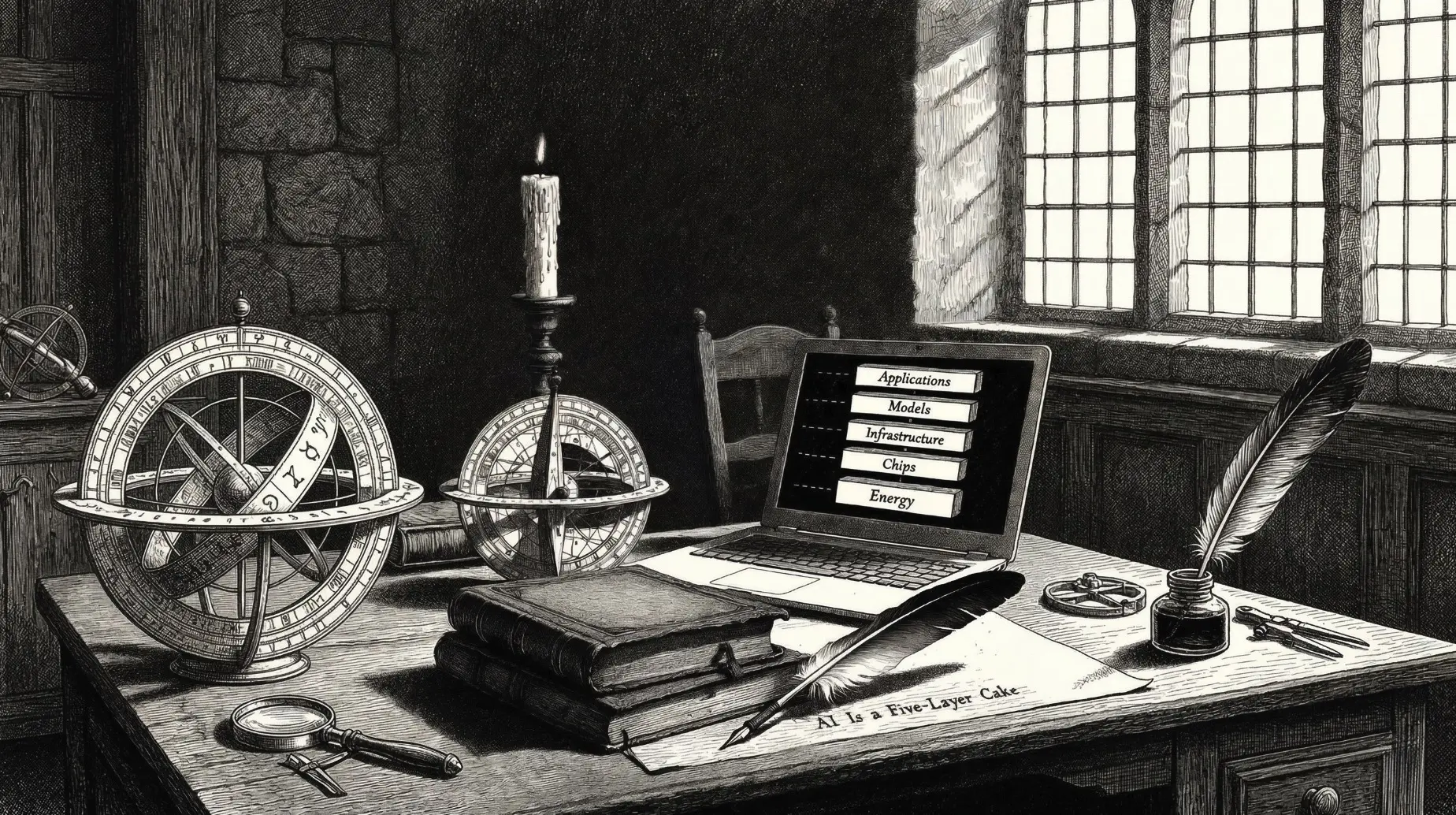 NVIDIA 解析 AI 五層架構：從能源到應用的工業革命與轉型趨勢