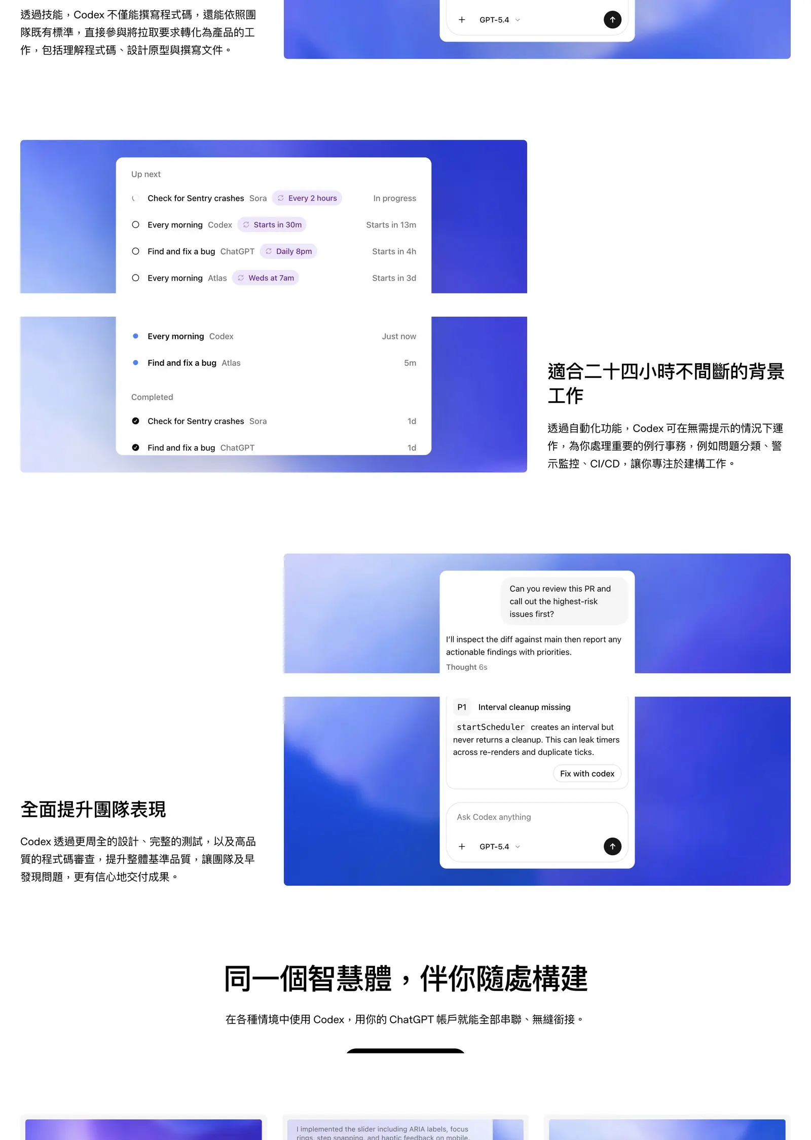 Codex 客戶與用戶證言