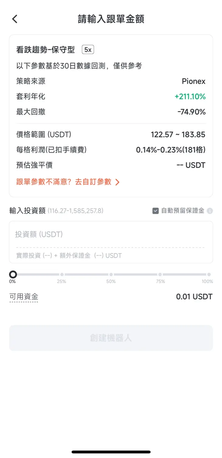 派網網格跟單參數示範