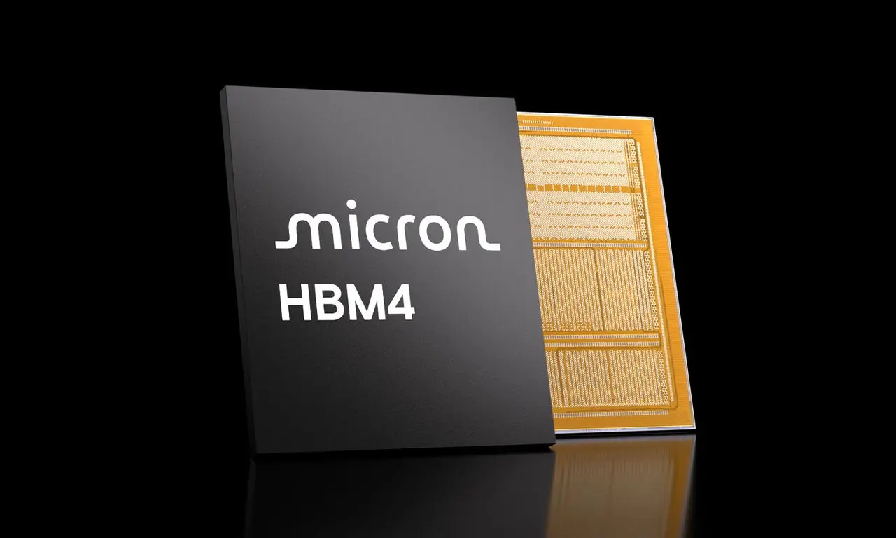 美光 Micron HBM4 高頻寬記憶體晶片
