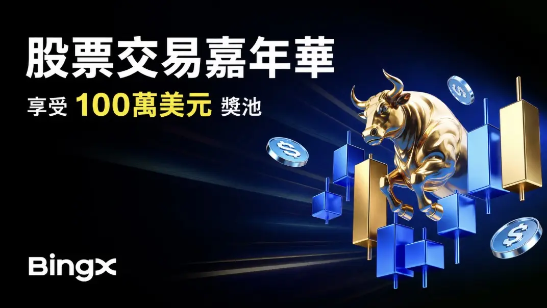 BingX 推出百萬美元股票交易嘉年華，拓展全球股票市場投資機會 