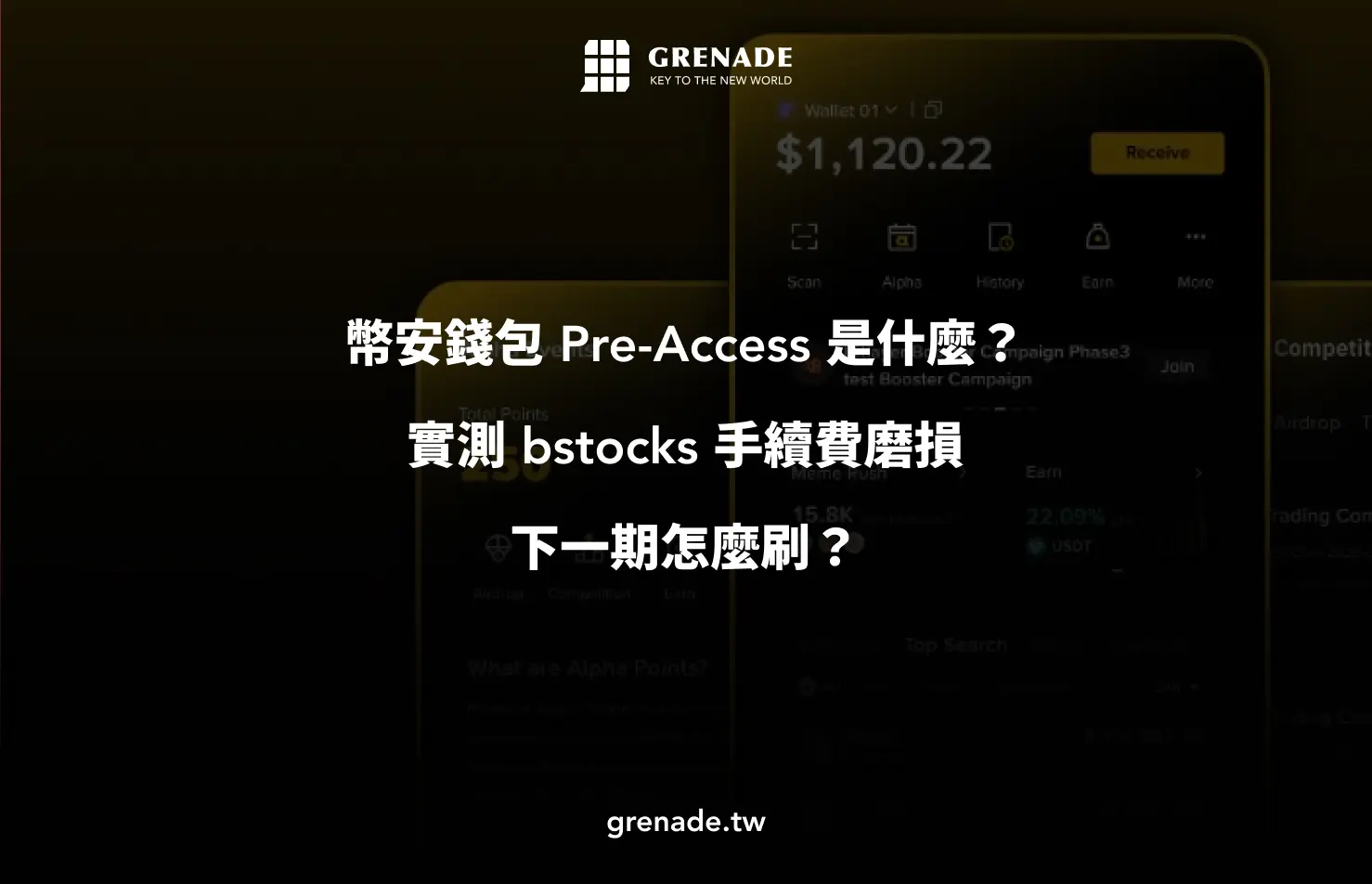幣安錢包 Pre-Access