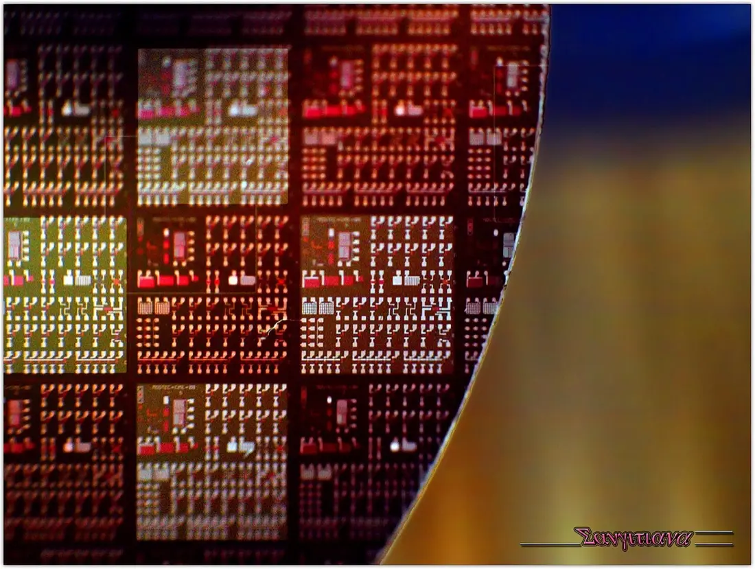 半導體晶圓，對應 iPhone 18 傳聞採用的台積電 2nm 製程