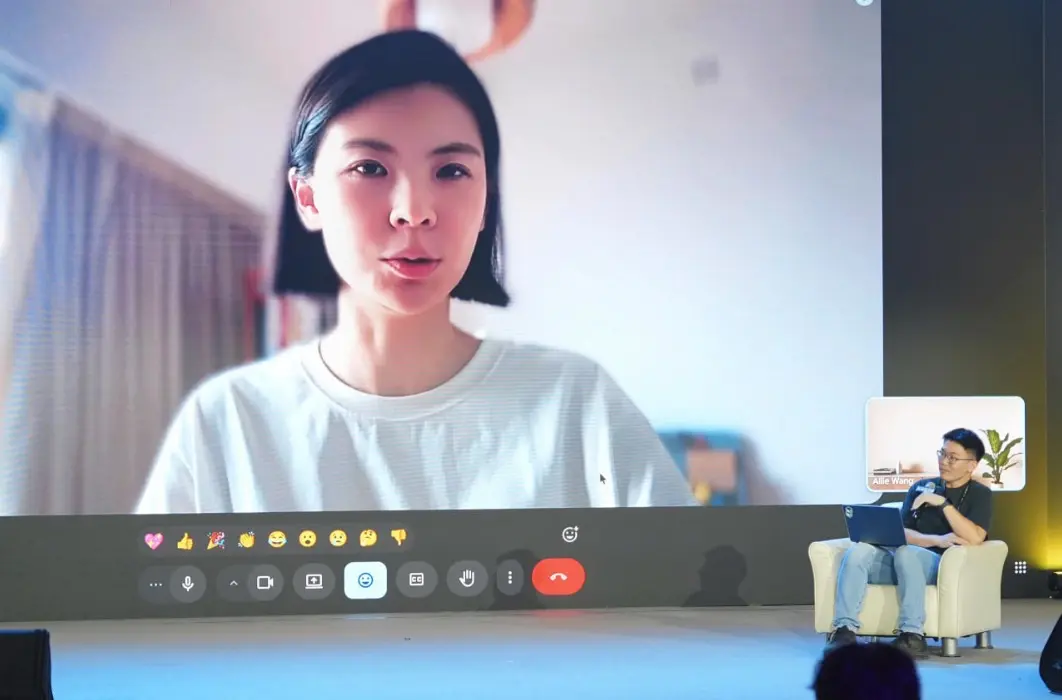 圖片說明：Bitget 執行長 Gracy Chen 與區塊勢創辦人許明恩對談全球監管、VASP 政策及 RWA 趨勢。