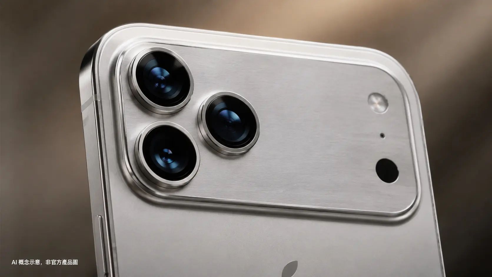 iPhone 18 Pro 相機鏡頭概念特寫