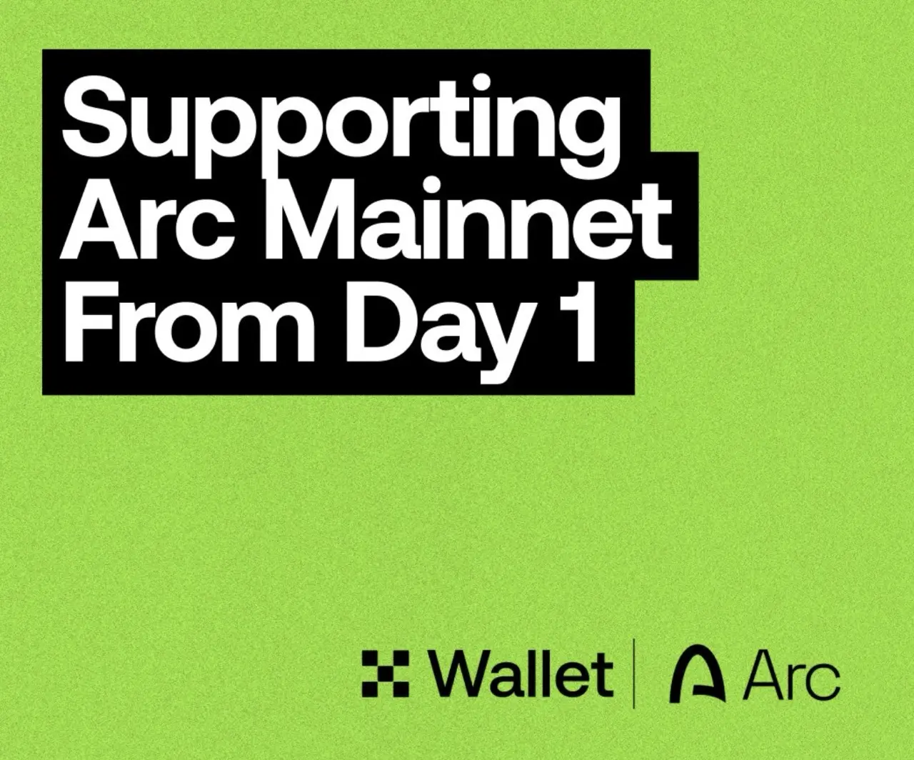 OKX Wallet 官方圖卡：Supporting Arc Mainnet From Day 1