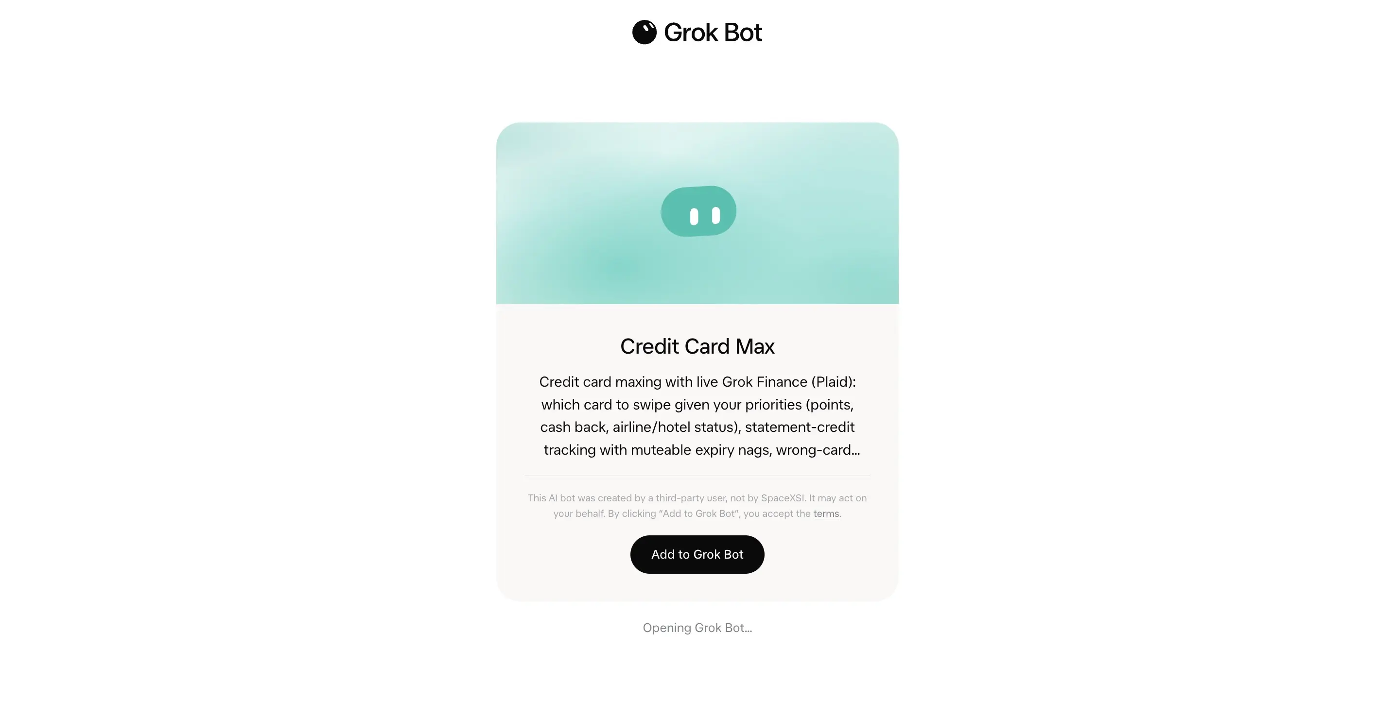 Grok Bot 匯入教學 -1