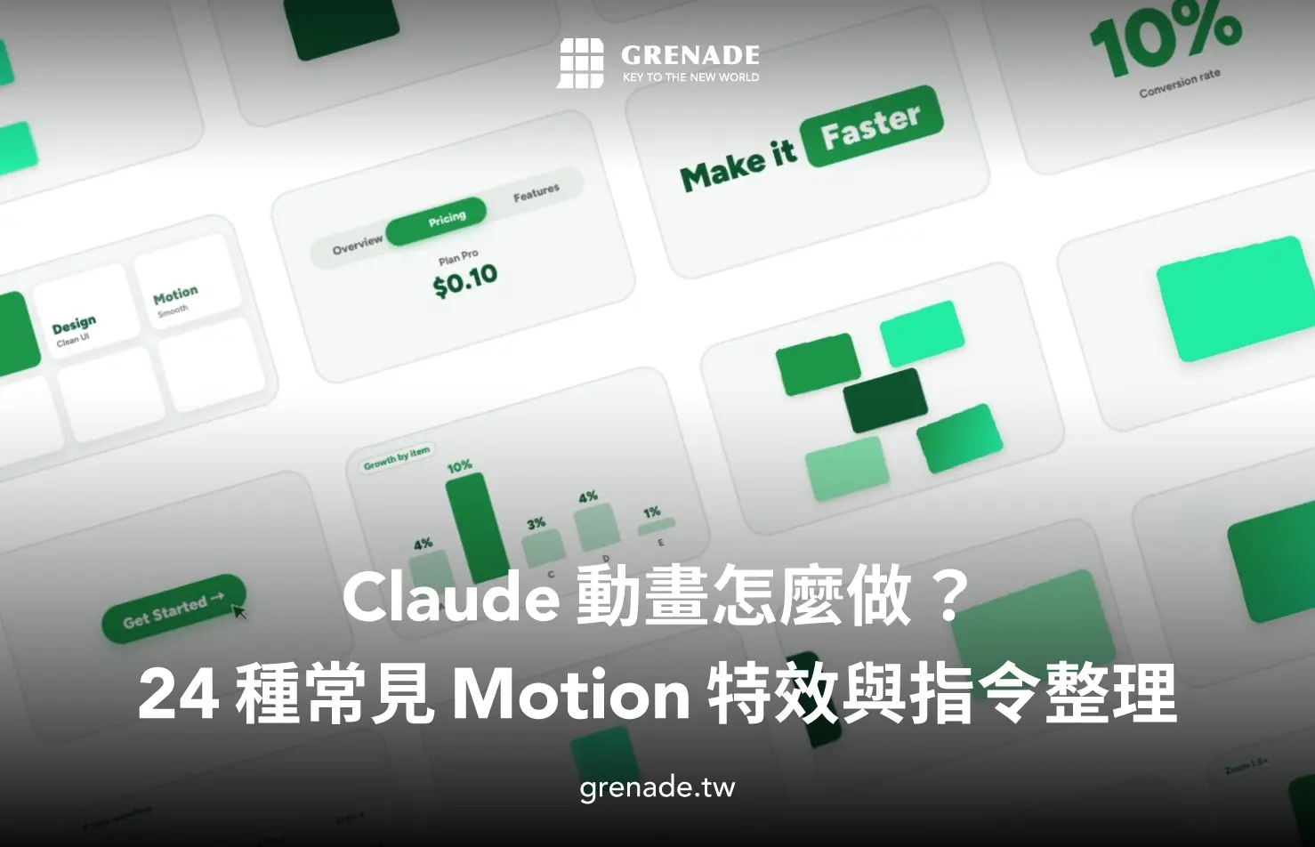 Claude 動畫怎麼做？40 分鐘製作 20 秒 Motion Graphics 廣告，附 24 種特效指令教學