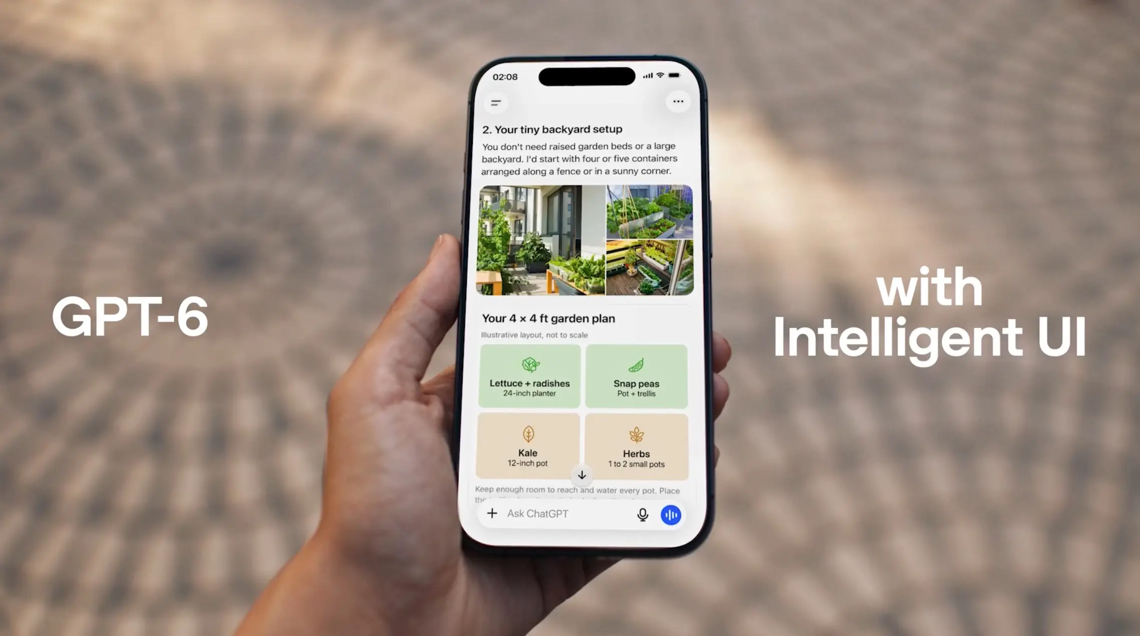OpenAI GPT-6 推出 Intelligent UI：ChatGPT 支援互動圖表、計算工具，免費用戶也能使用